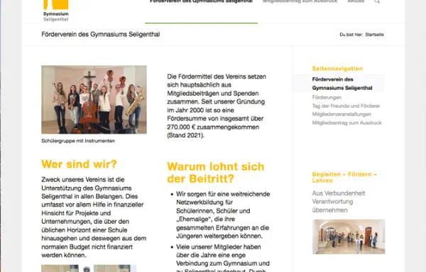 Förderverein Gymnasium Seligenthal