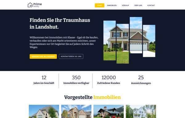 Prime Realty Landshut Demo